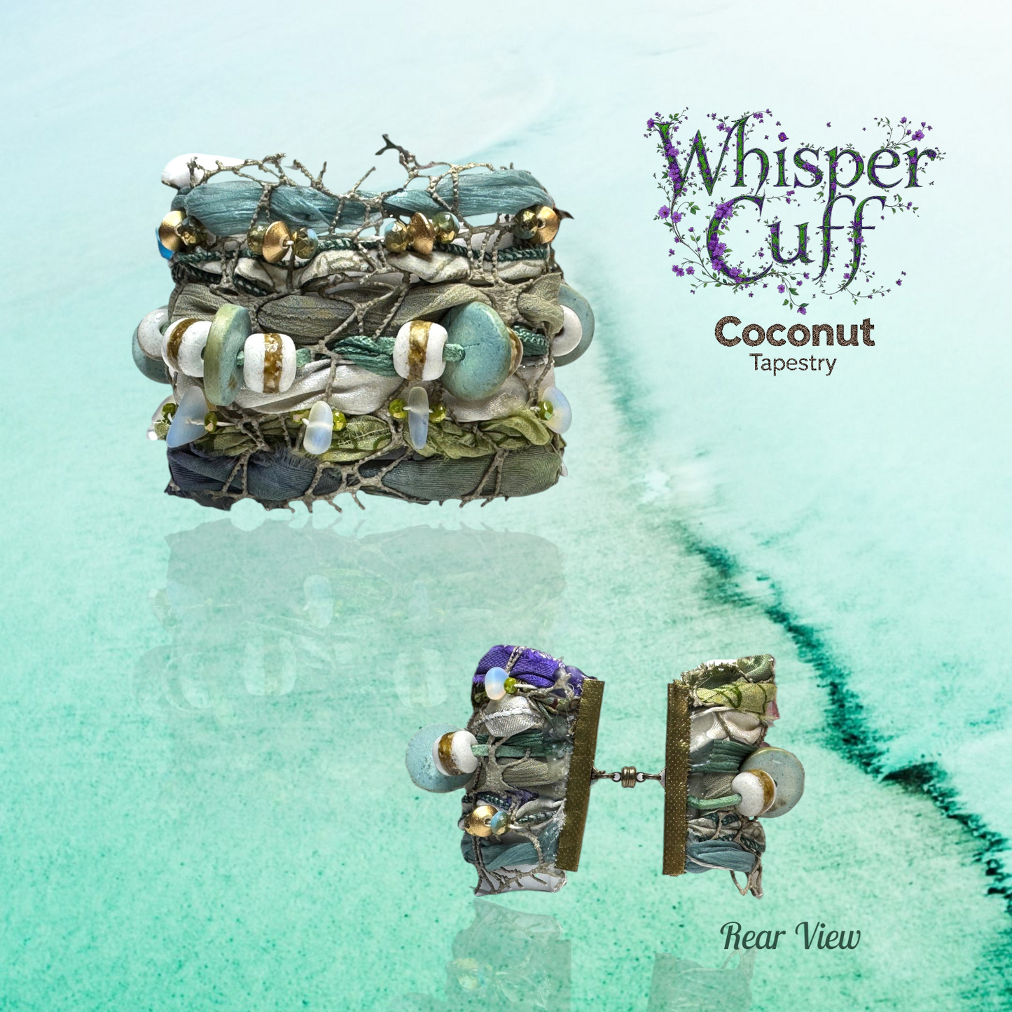 Whisper Cuff-Coconut Tapestry