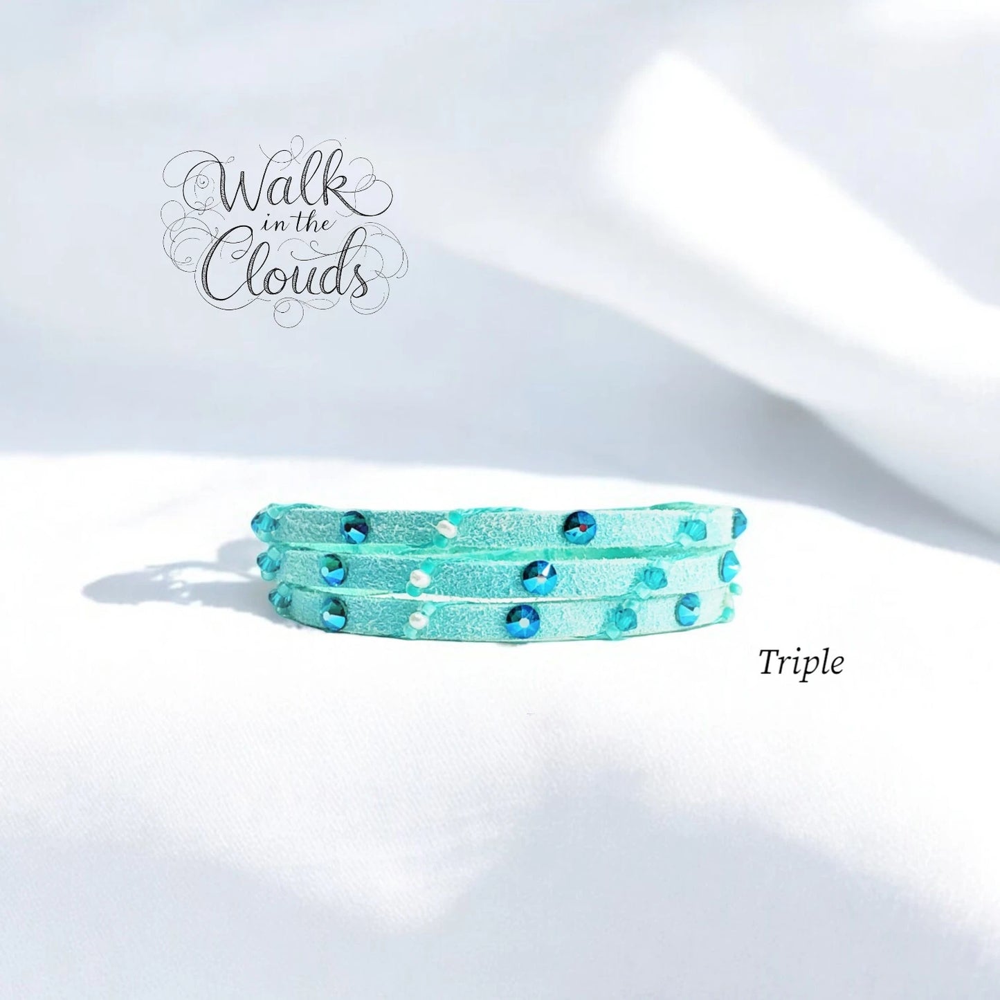Handmade Bracelet – "WALK IN THE CLOUDS" Collection – Ethereal Elegance