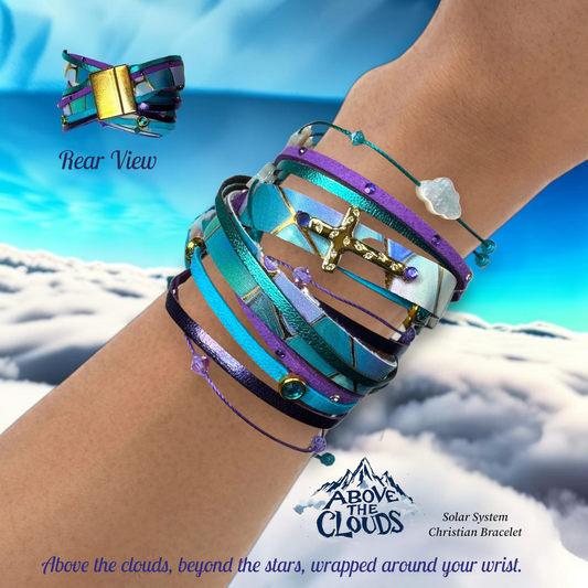 Above the Clouds Solar System Bracelet