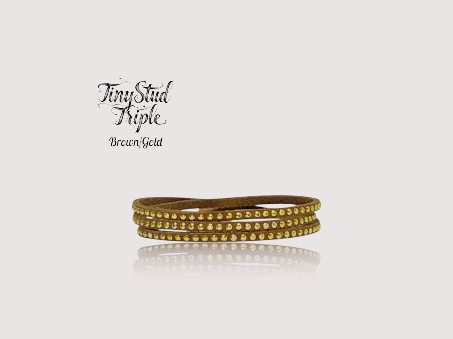Tiny Stud Triple -Cold Colors