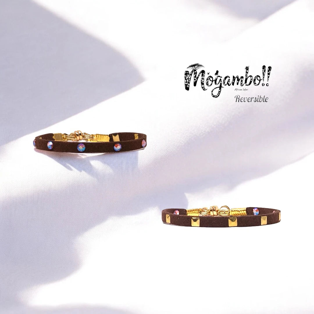 African Beads Mogambo Bracelet Set – Handcrafted Bohemian Style Jewelry-"African Safari"