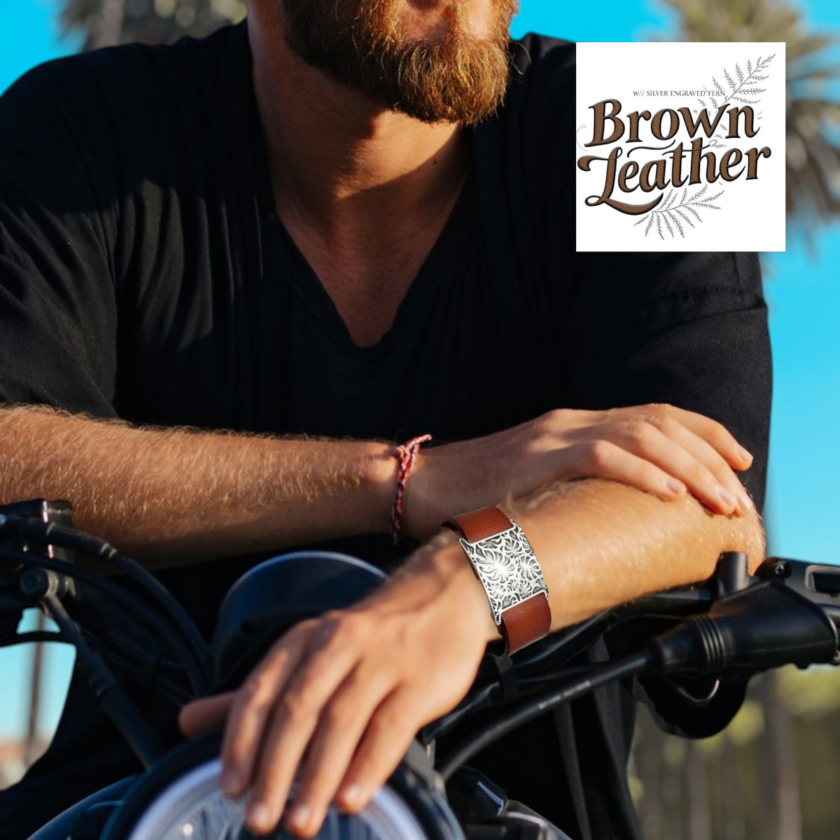 Leather Bracelets For Men Collection