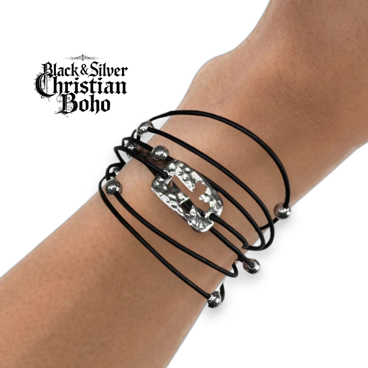 Black & SIlver Christian Boho
