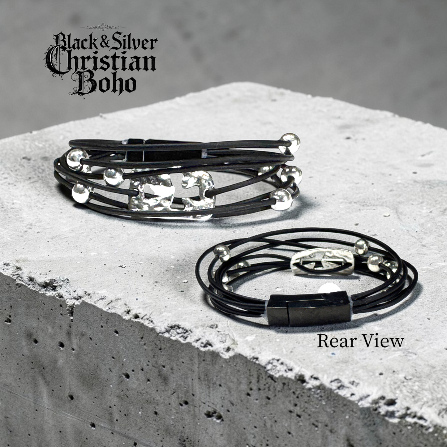 Black & SIlver Christian Boho