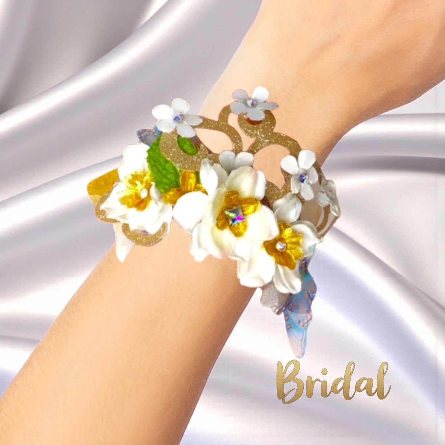 Elegant Bridal Bracelet – Timeless Wedding Jewelry for Brides "Bridal Gold"