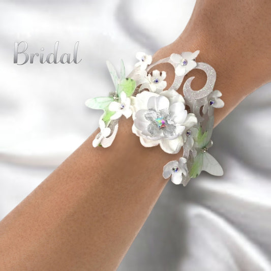 Elegant Bridal Bracelet – Timeless Wedding Jewelry for Brides /Silver
