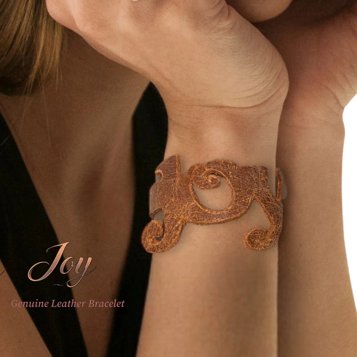 "JOY" Genuine Leather Bracelets