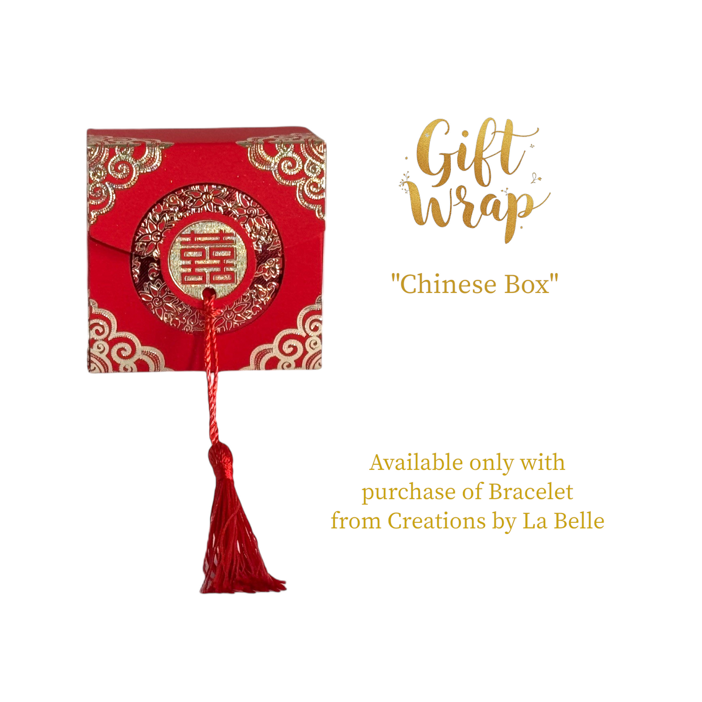 GIFT WRAP w Purchase of Bracelet only