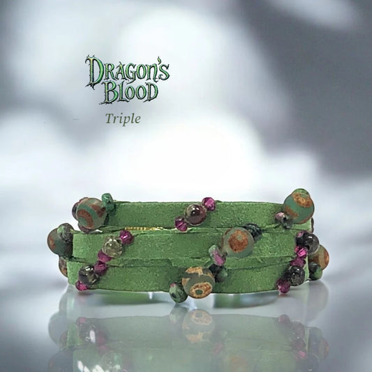 Dragons Blood Bracelet – Bold & Mystical Jewelry by Creations By La Belle