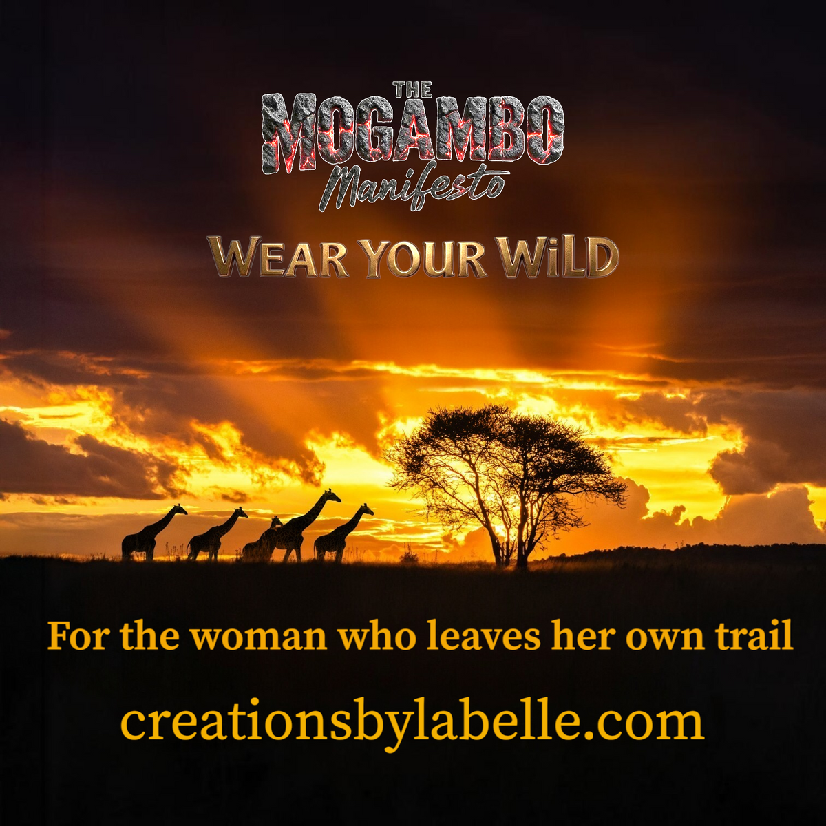 Ember of Savannah-Mogambo Whispering Wind Cuff