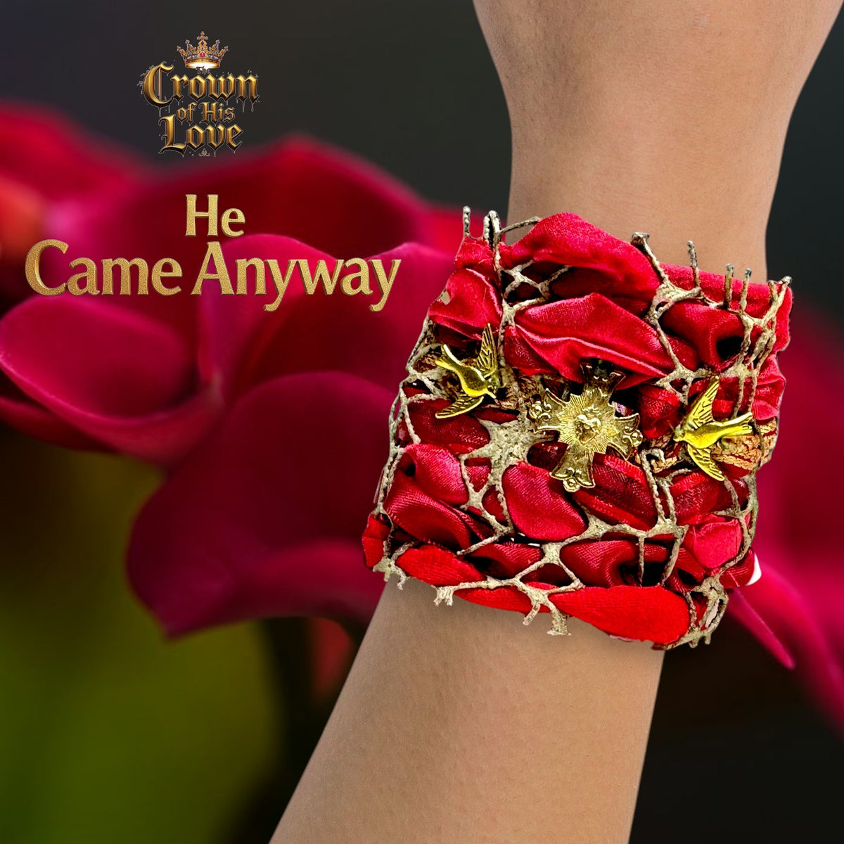 The Crown of His Love — Spirit of Christmas Whispering Wind Cuff