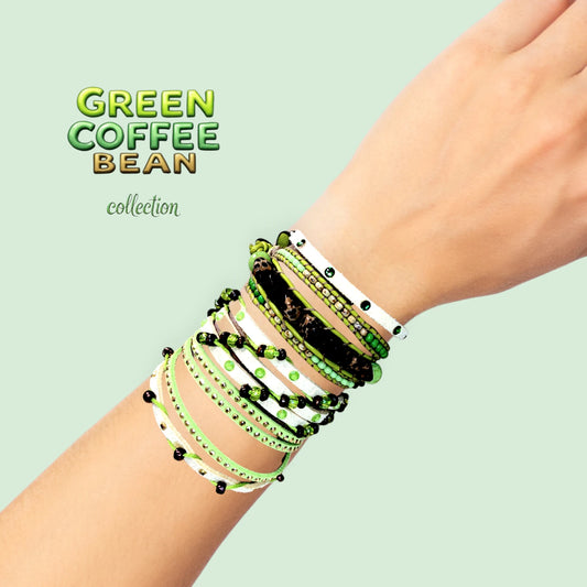 Green Coffee Bean Bracelet – Creations By La Belle Chic Jewelry