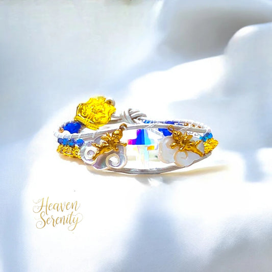 Heavenly Serenity Prayer Bracelet – A Divine Symbol of Faith and Peace