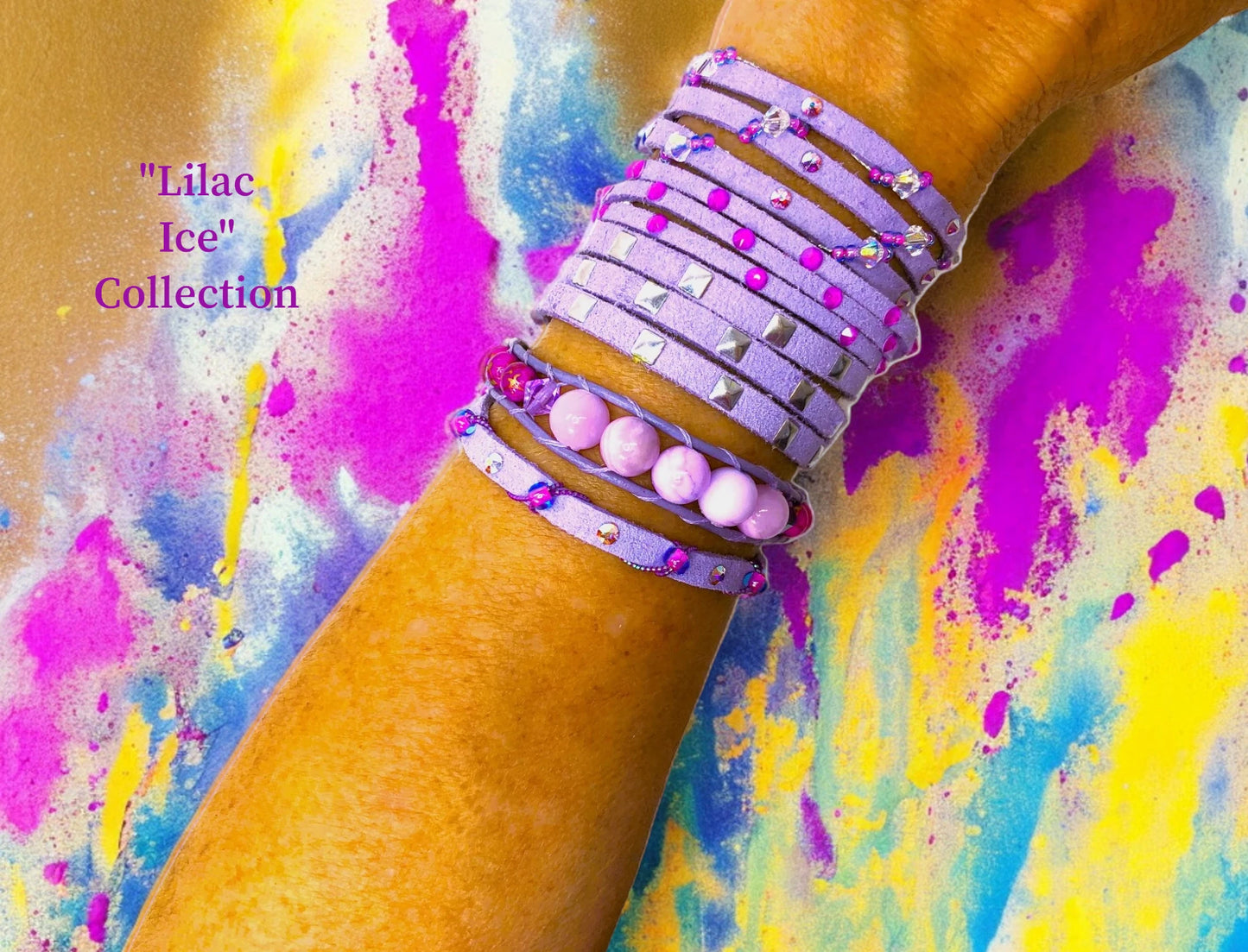 Lilac Ice Collection- Sold seperately or as a collection !!