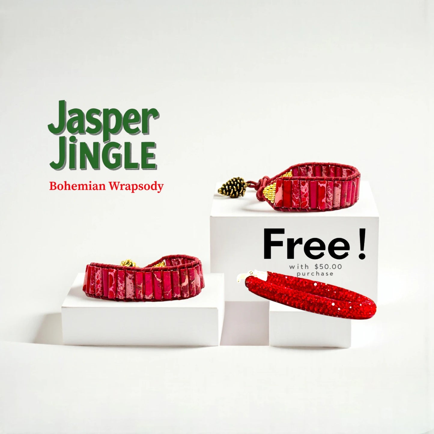 Brown Leather Bracelet w/ Engraved Silver Fern Slider