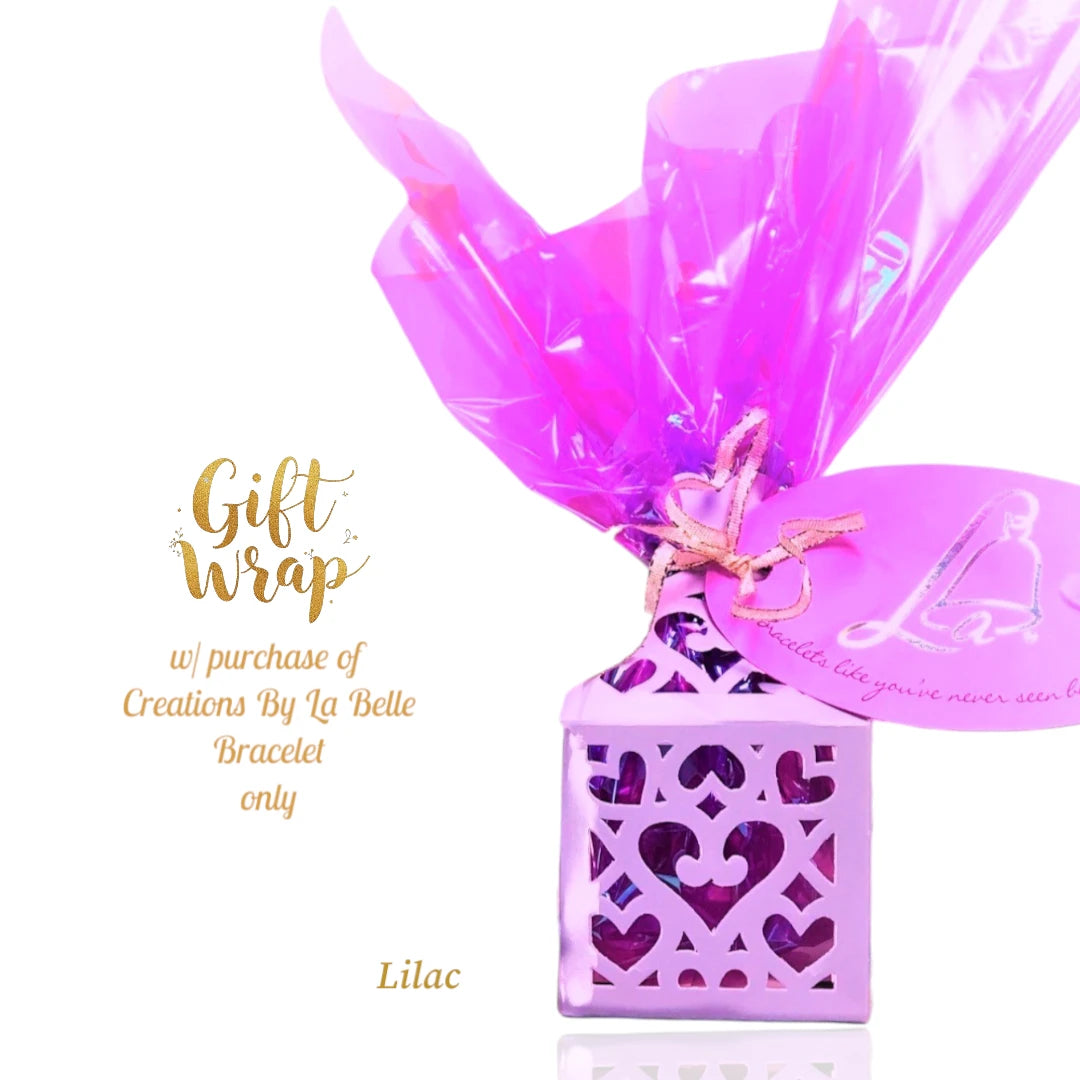 Leather Bangle – Orchid