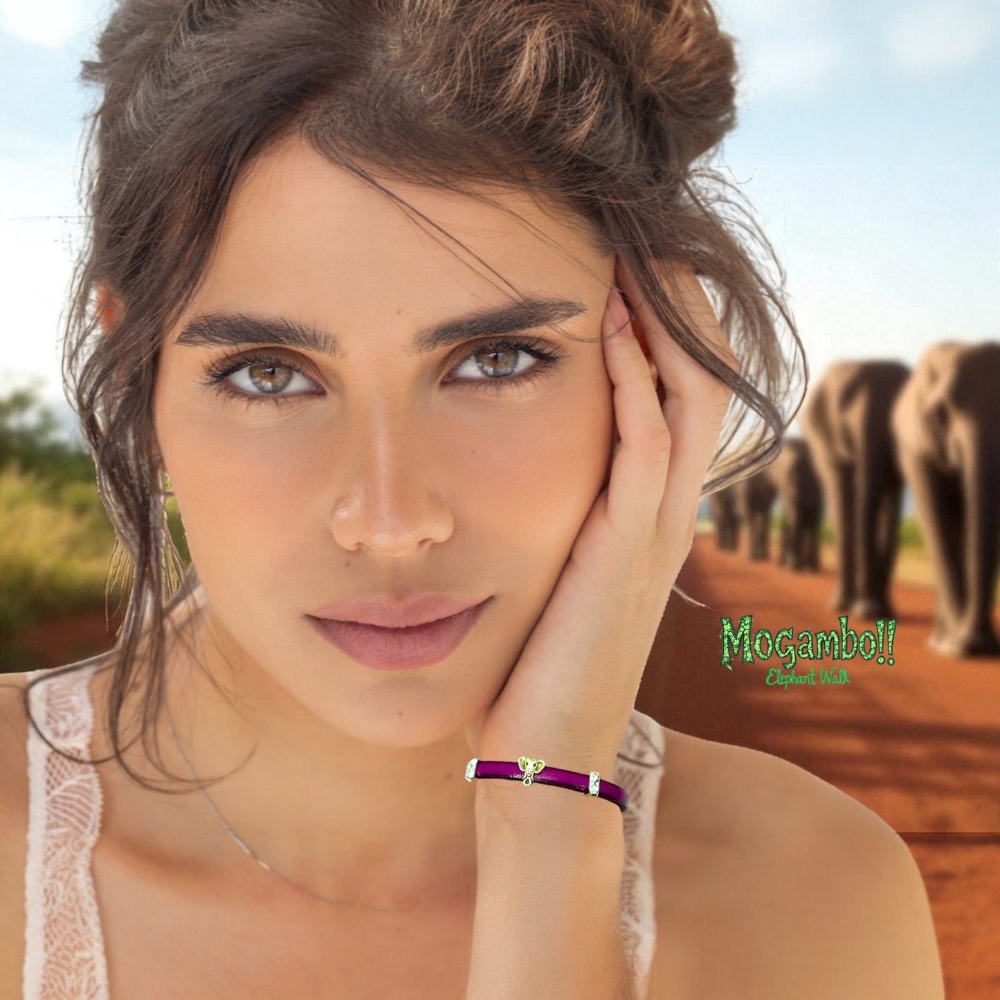 African Beads Mogambo Bracelets – "ELEPHANT WALK" Handmade Chic Wrap bracelets