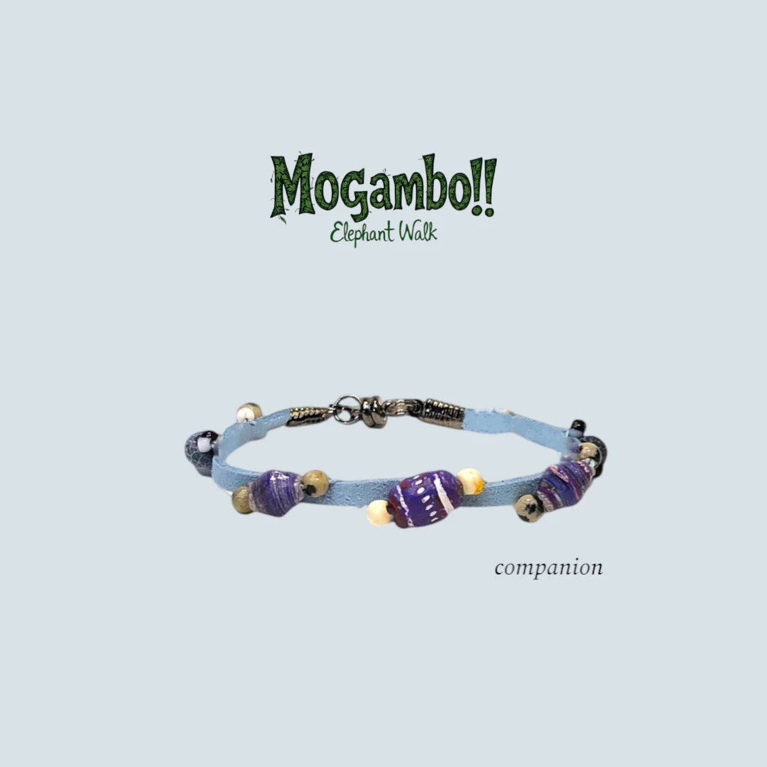 African Beads Mogambo Bracelets – "ELEPHANT WALK" Handmade Chic Wrap bracelets