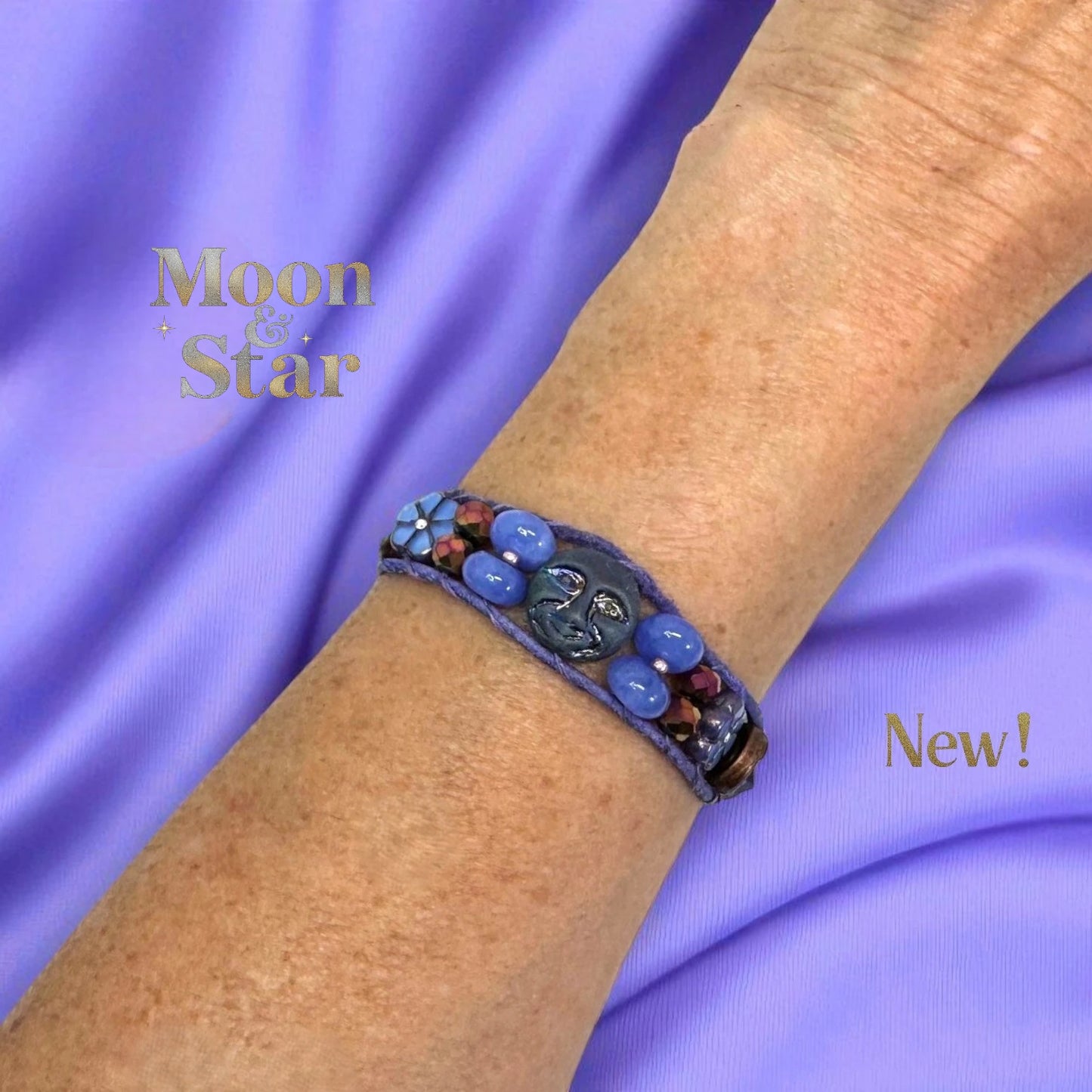 Moon & Star Bohemian Wrapsody Bracelet
