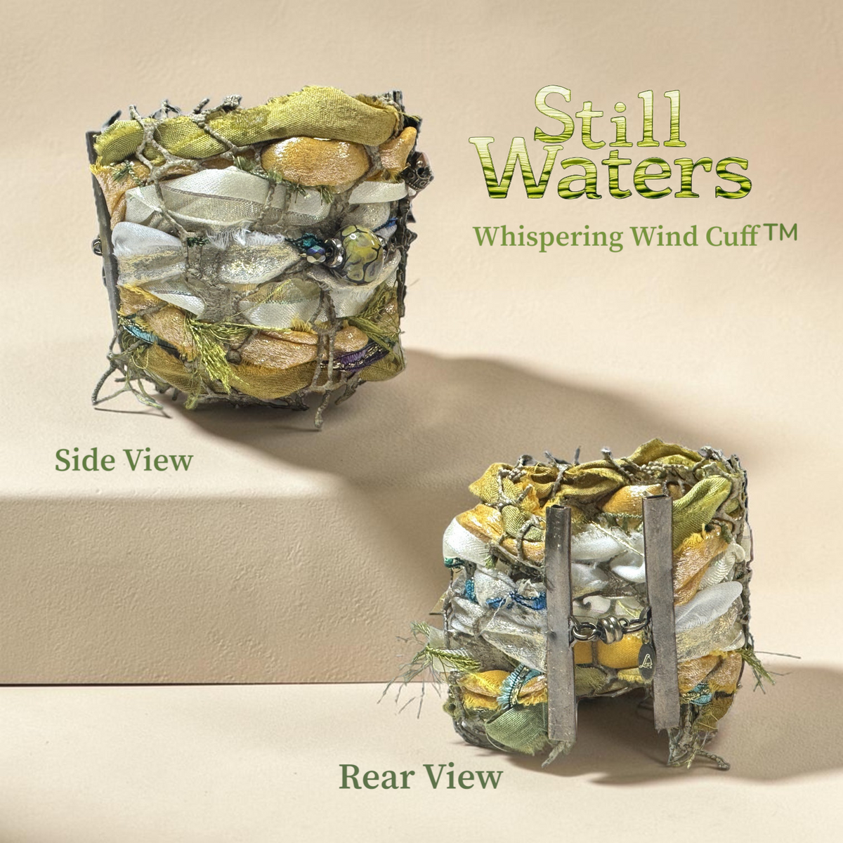 "Still Waters" Whispering Wind Cuff | Peace & Promise Collection