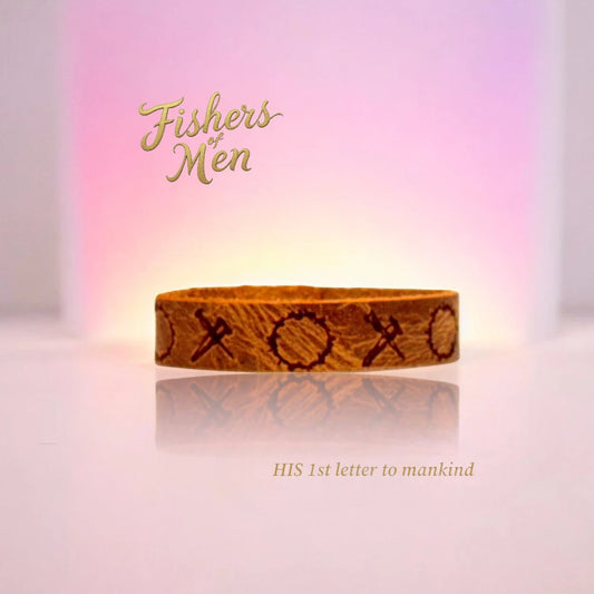 HIS First Letter to Mankind Bracelet – Faith & Inspiration