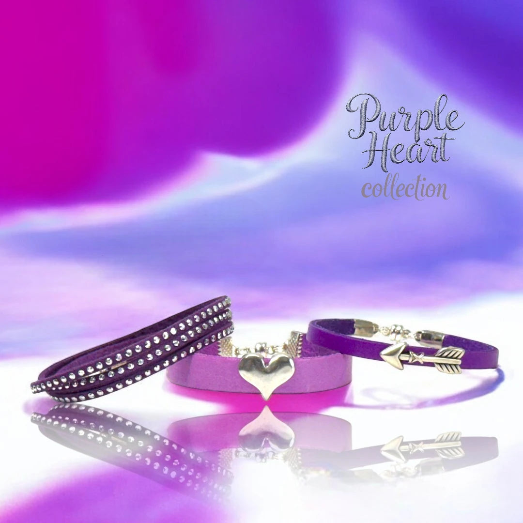 The Purple Heart Bracelet Collection