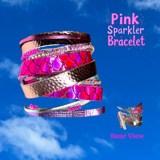 Pink Sparkler Bracelet