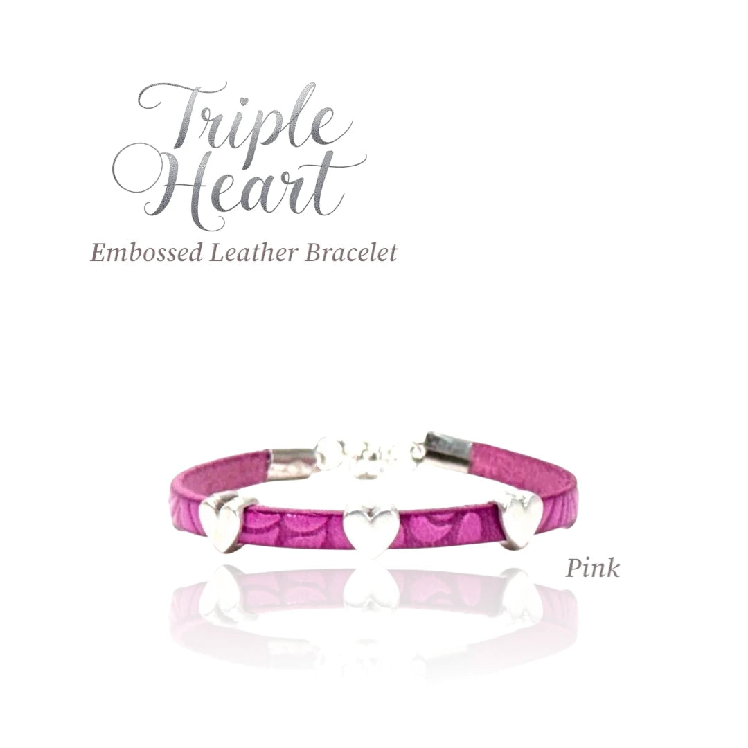 Triple Heart Bracelet – Love, Elegance, and Meaningful Charm
