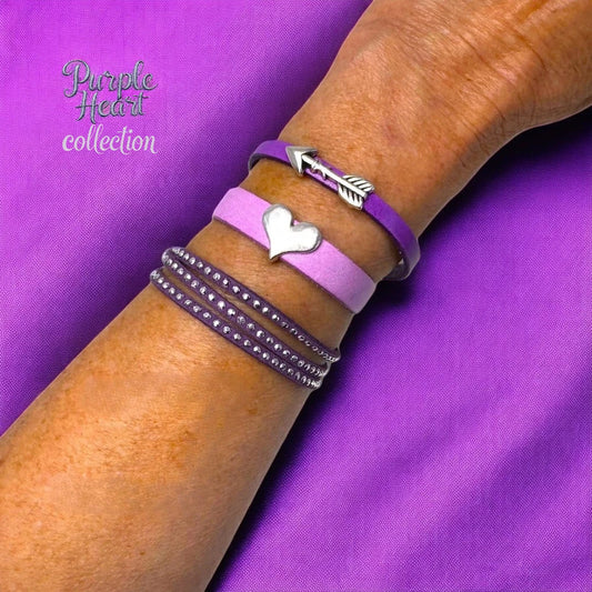 The Purple Heart Bracelet Collection