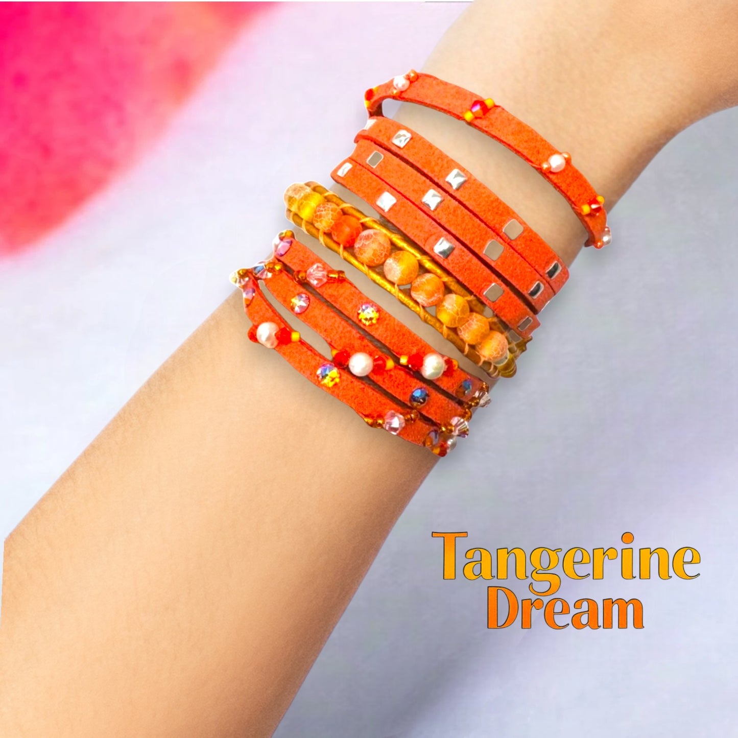 Tangerine Bracelet – Vibrant, Fresh, and Playful Elegance