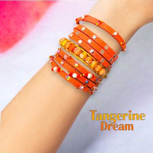 Tangerine Bracelet – Vibrant, Fresh, and Playful Elegance