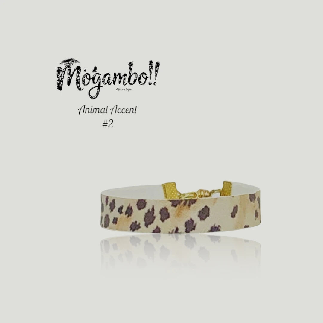 African Beads Mogambo Bracelet Set – Handcrafted Bohemian Style Jewelry-"African Safari"
