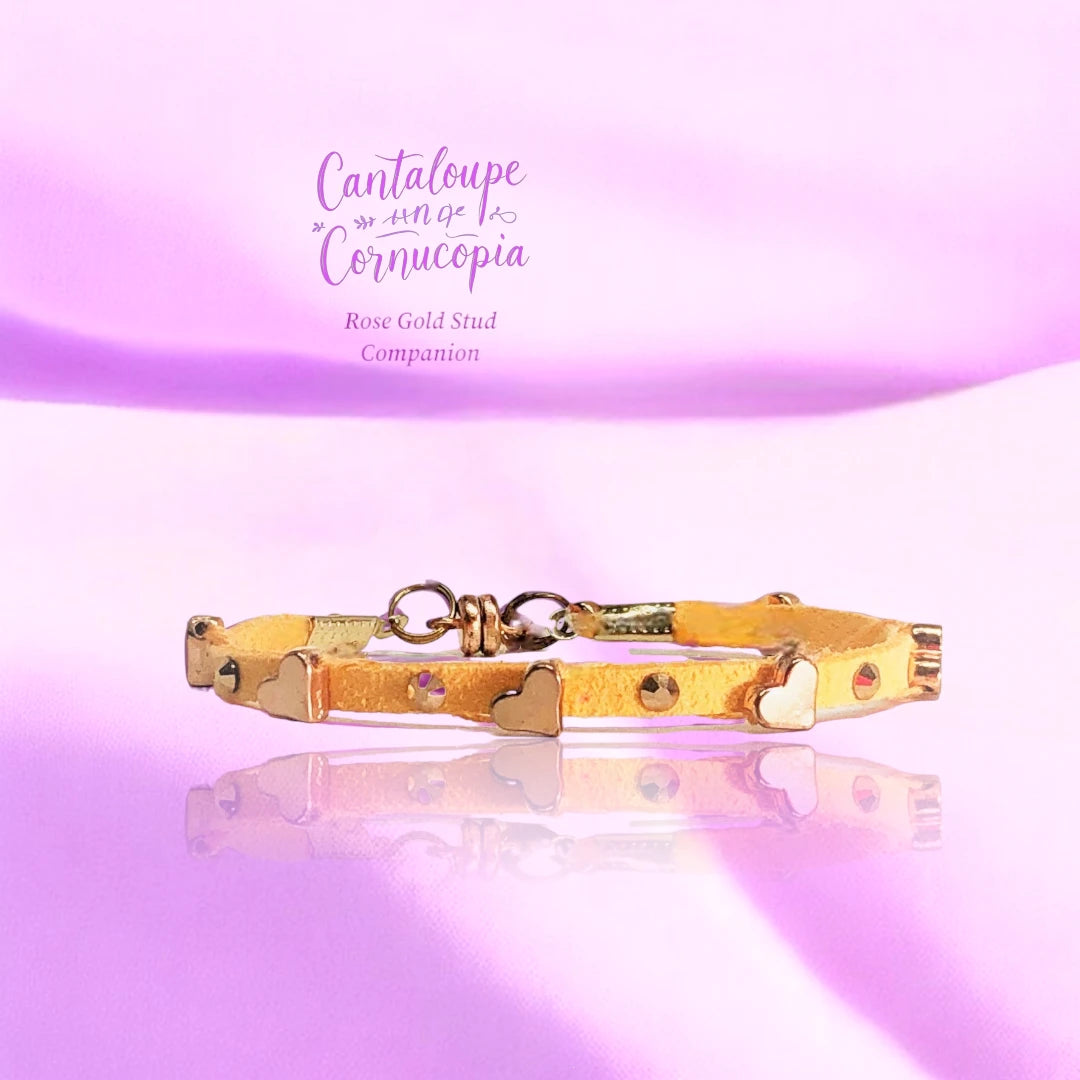 Austrian Crystal Bracelet -  "CANTALOUPE CORNUCOPIA"