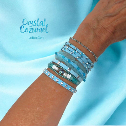 Cozumel Crystal Bracelet – Creations By La Belle  Elegant & Chic