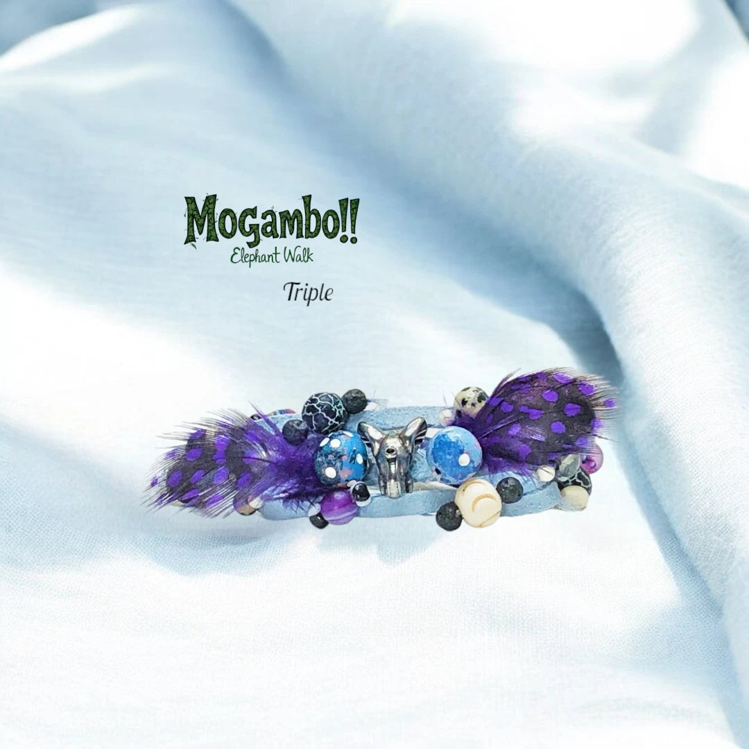 African Beads Mogambo Bracelets – "ELEPHANT WALK" Handmade Chic Wrap bracelets