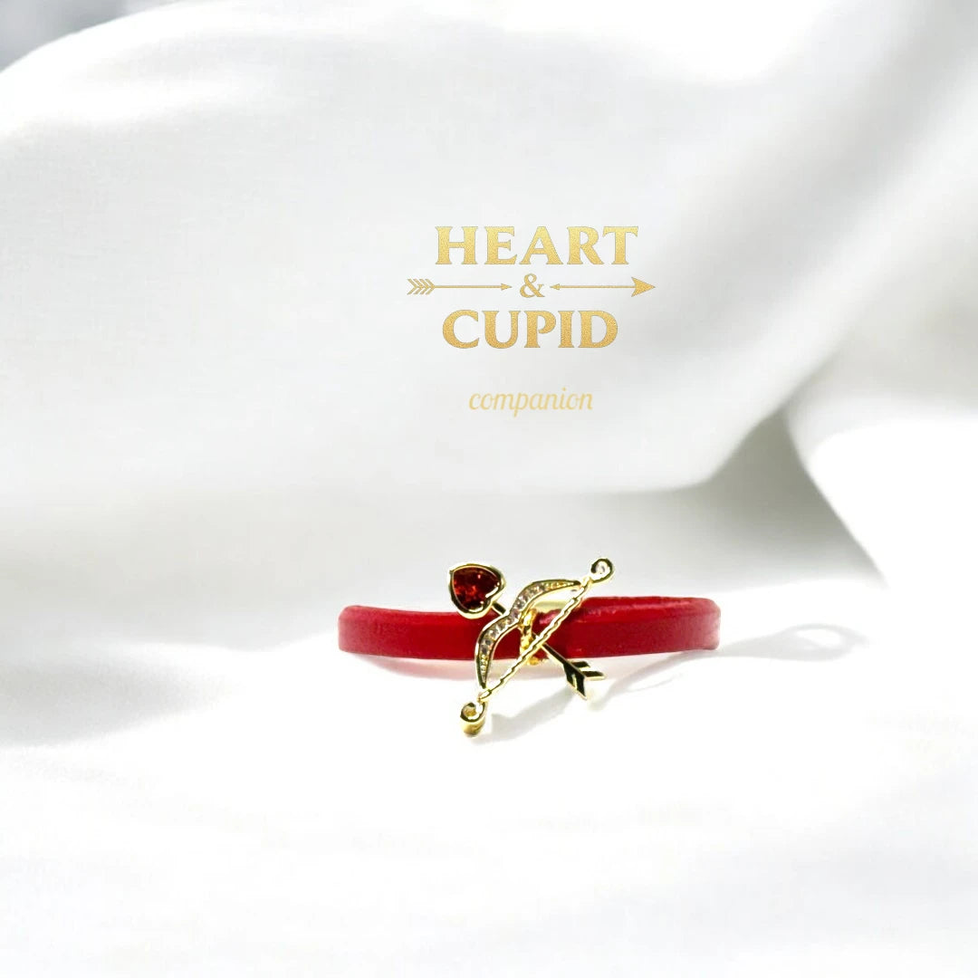 Gold Cupid with Arrow Valentine Bracelet Collection