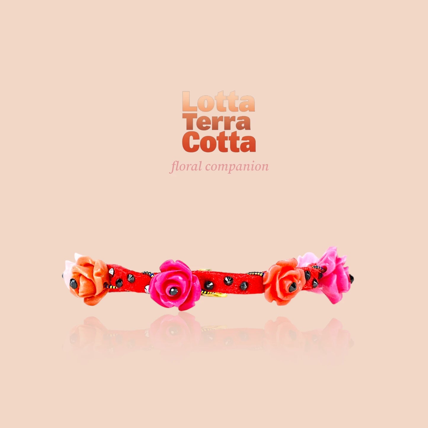 Lotta Terra Cotta Faux Suede Bracelet | Creations By La Belle