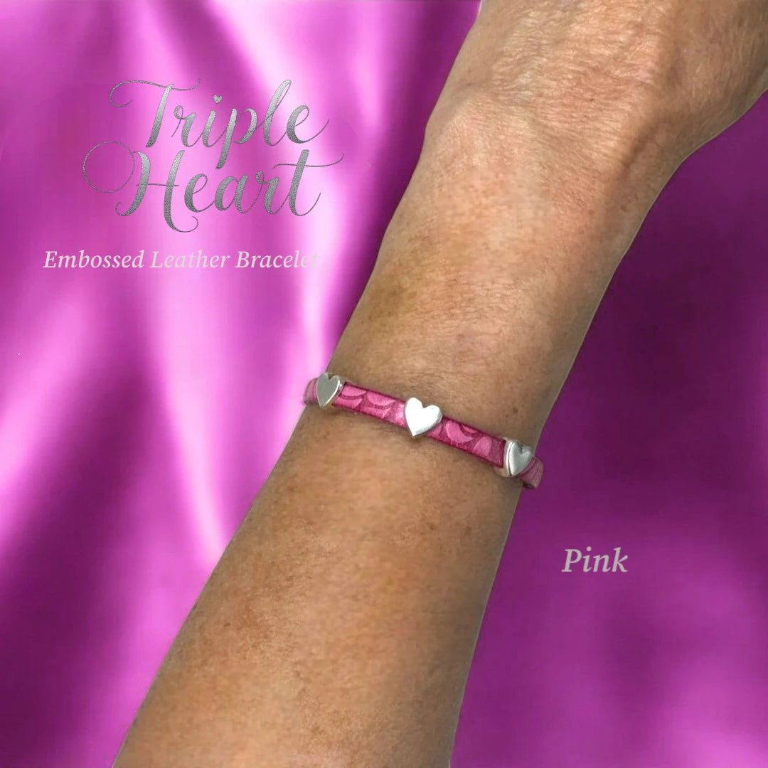 Triple Heart Bracelet – Love, Elegance, and Meaningful Charm