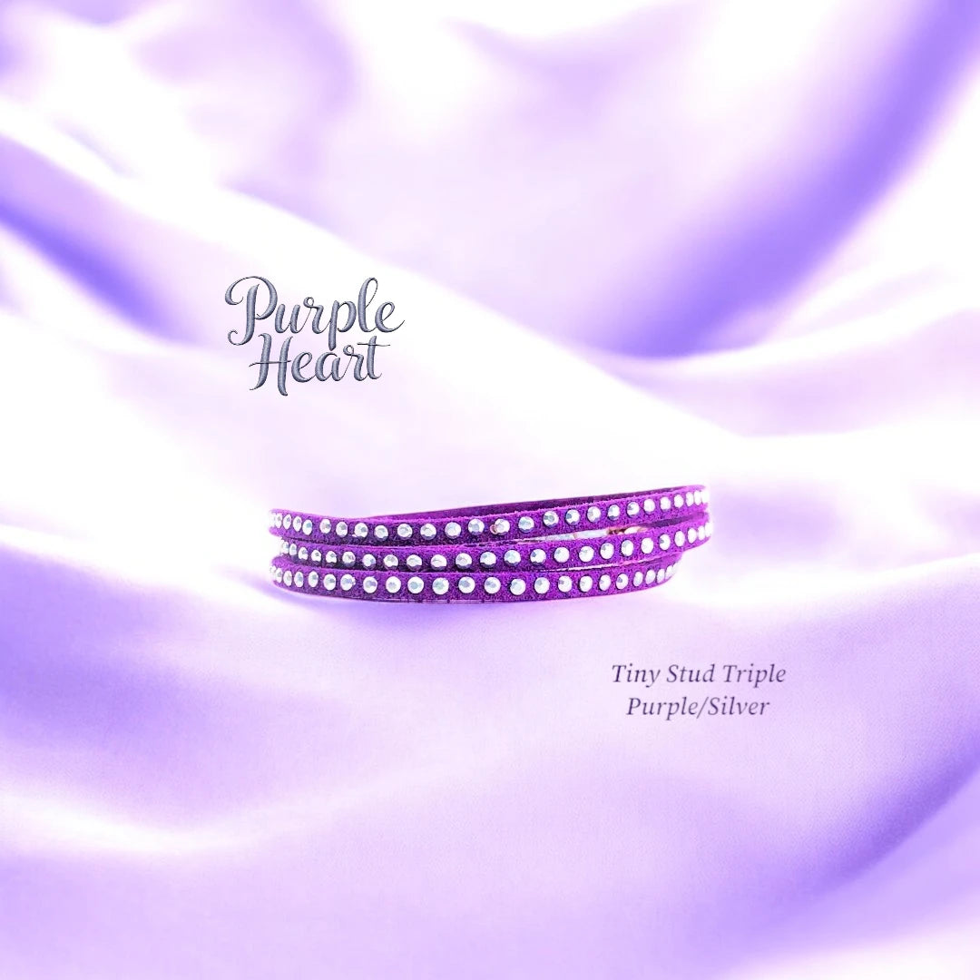 The Purple Heart Bracelet Collection