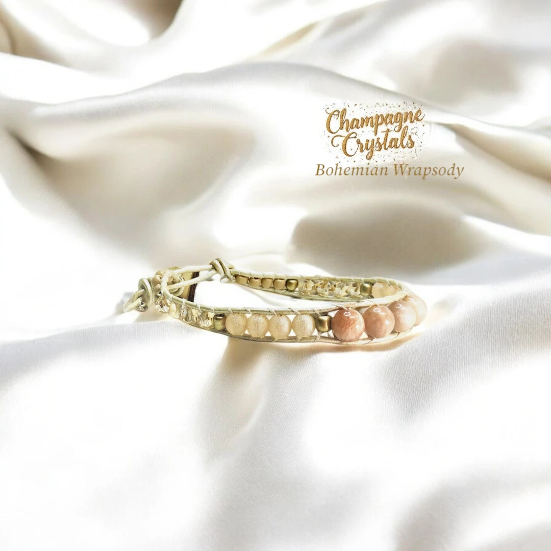 Champagne Crystal Creations By La Belle Jewelry – Elegant & Timeless