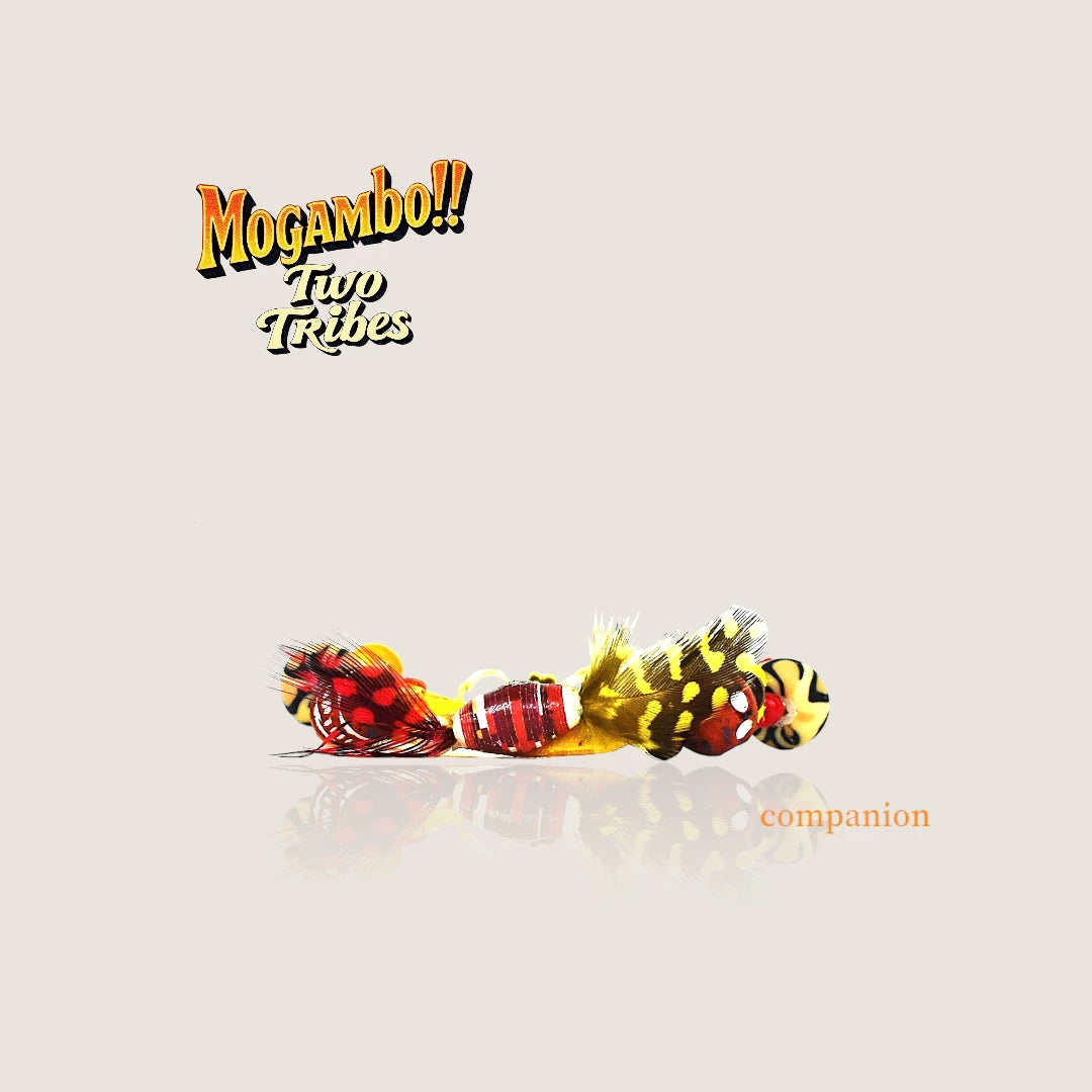 African Beads Mogambo Bracelet – Handcrafted Bohemian Style Jewelry "TWO TRIBES"