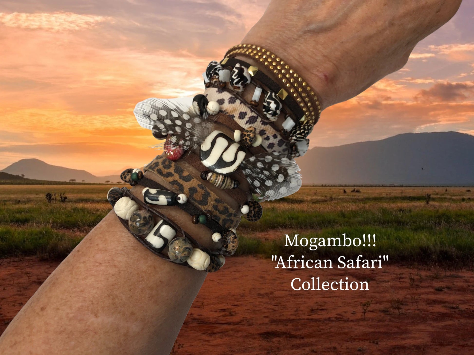 Mogambo African Safari Collection sold as a collection or seperately as well!