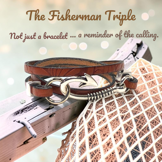 Fishers of Men "The Fisherman" Bracelet – A Symbol of Faith and Purpose