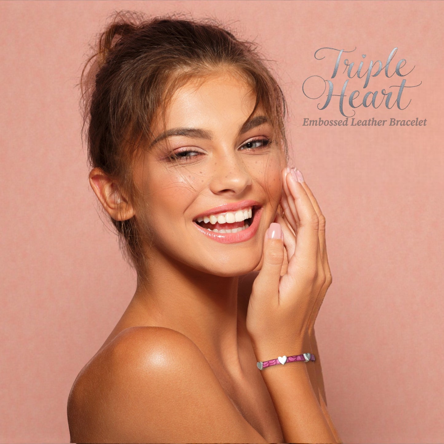 Triple Heart Bracelet – Love, Elegance, and Meaningful Charm