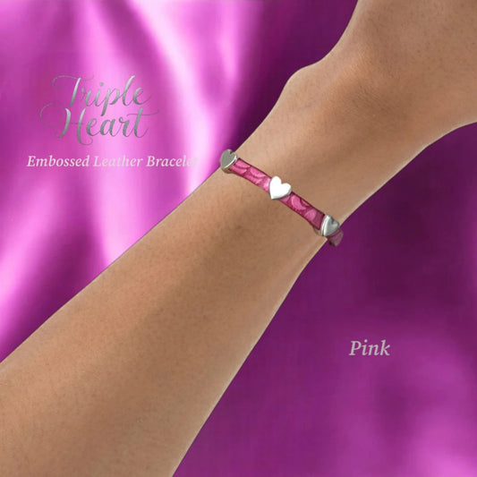 Triple Heart Bracelet – Love, Elegance, and Meaningful Charm