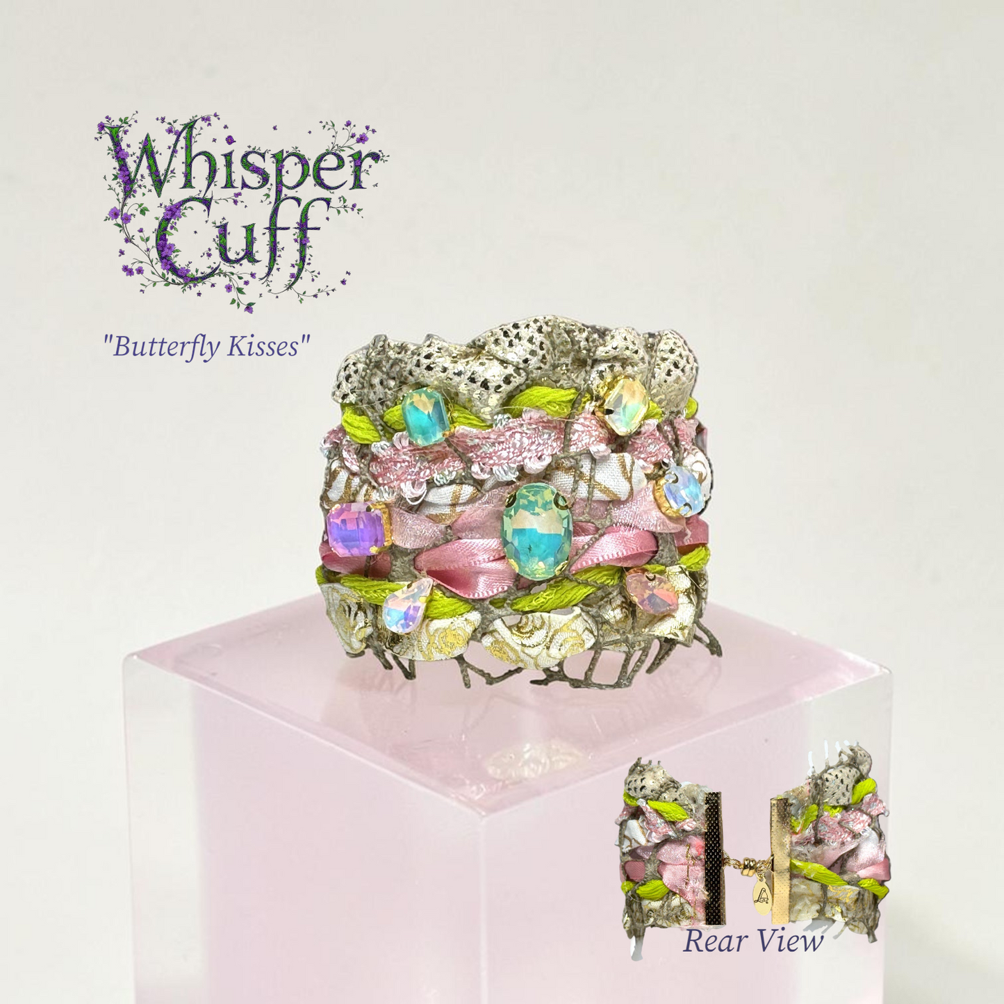 Whisper Cuff- "Butterfly Kisses