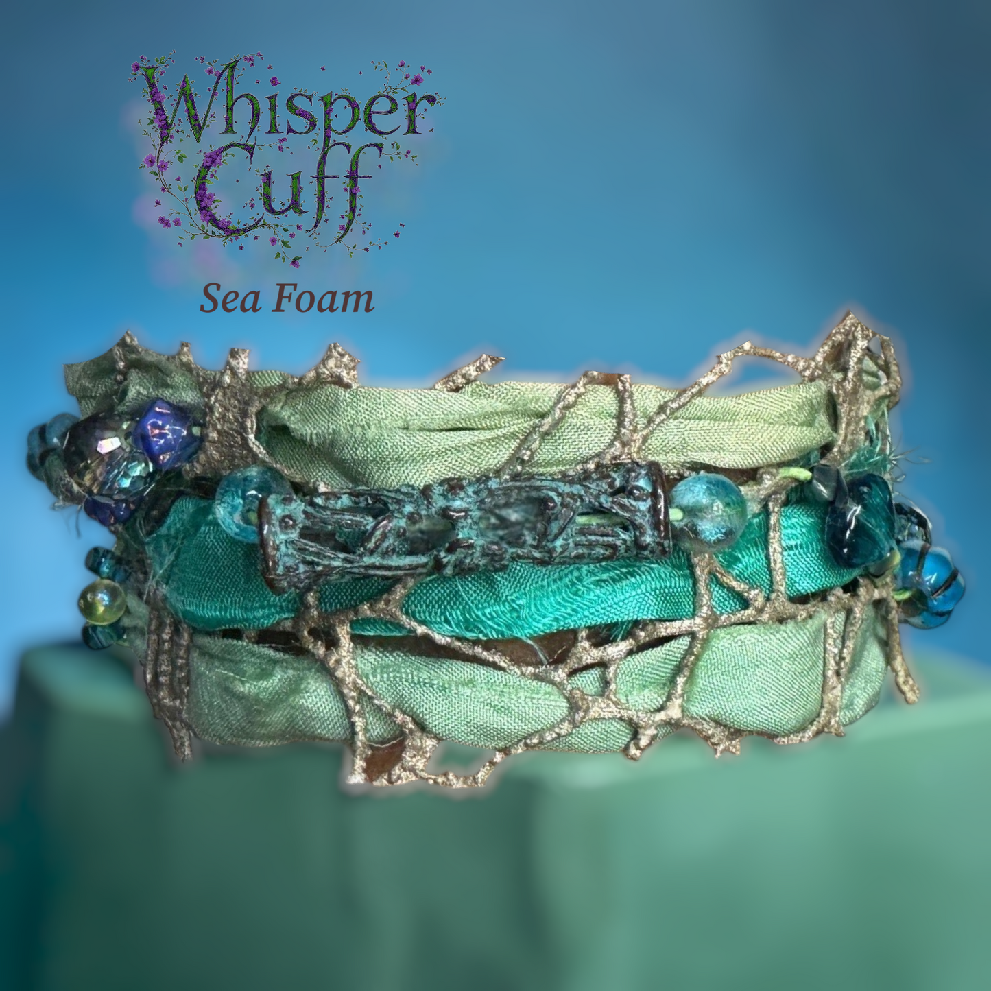 Whisper Cuff-Sea Foam