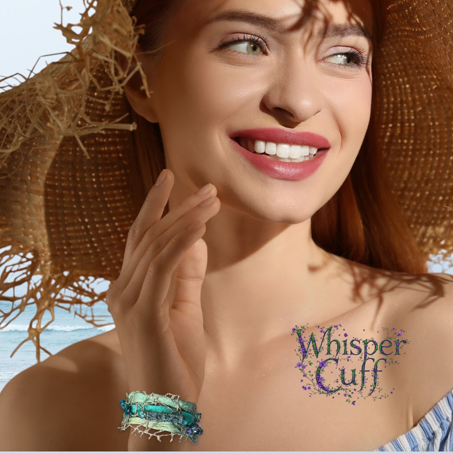 Whisper Cuff-Sea Foam