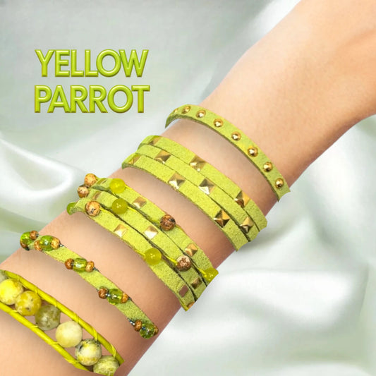 "YELLOW PARROT" Bracelet Collection