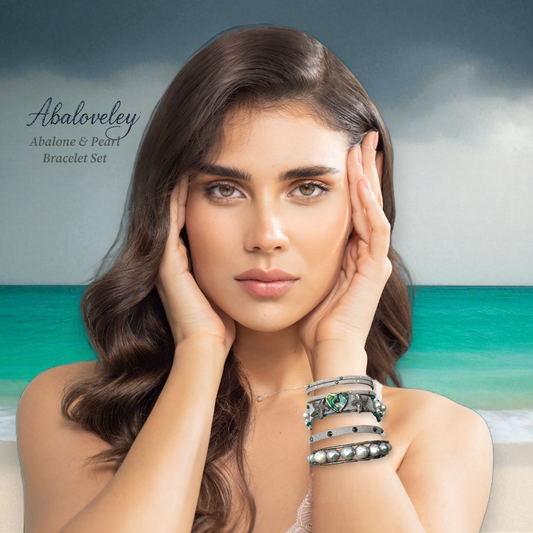 Abalone Pearl Bracelets- Creations by La Belle-"Abalovely"